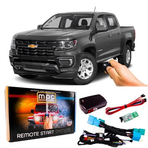 MPC - OEM Remote Activated Remote Start For 2015-2022 Chevrolet Colorado - T-Harness - Black-Front_Standard 