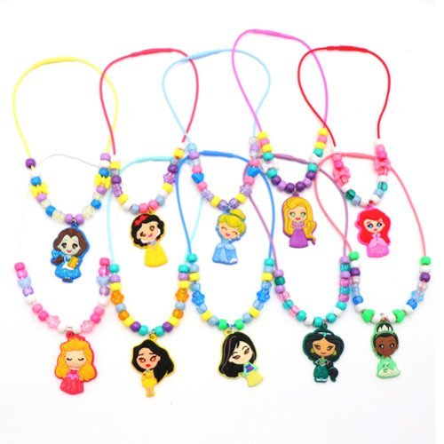 Tara Toys Deluxe Sparkling Necklace Set - Disney Princess, 520pc DIY Jewelry Kit WORLDWIDE DELIVERY
