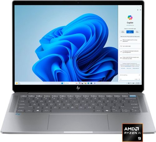 HP - OmniBook Ultra 14" 2.2K Touch-Screen Laptop - AMD Ryzen AI 9 365 - 32GB Memory - 1TB SSD - Meteor Silver