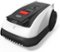 ECOVACS Robotics - Goat O1000 RTK Robot Lawn Mower, Perimeter Wire Free Vision for 1/4 Acres Lawn, Auto Mapping 3D Obstacle Avoidance - White-Front_Standard
