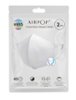 AIRPOP - Pocket 2 Pack KN95 Masks - White-Front_Standard