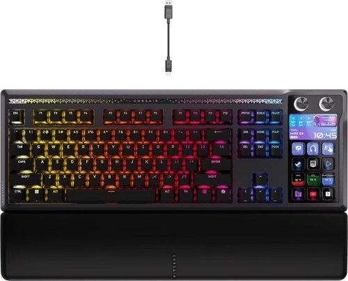CORSAIR - GALLEON 100 SD Stream Deck-Integrated Mechanical Keyboard - Black