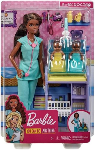 Mattel Barbie Career Baby Doctor Playset, African American