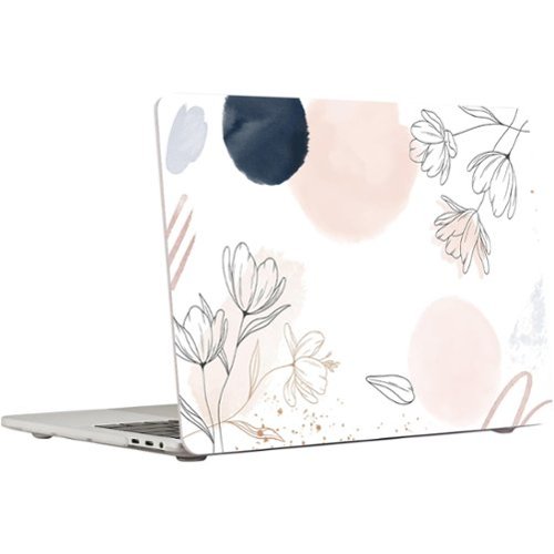 SaharaCase Hybrid-Flex Arts Case for Apple MacBook Air 13 M1 Chip Laptops - White GLOBAL SHIPPING