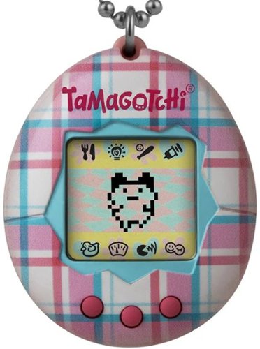 Bandai Tamagotchi Original Gen1 Plaid (Updated Logo