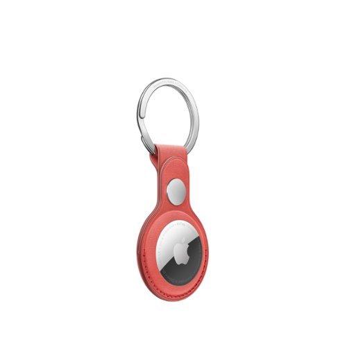 Apple AirTag FineWoven Key Ring Coral MT2M3ZM/A - Best Buy