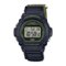Casio - Men's Classic Digital Watch with Green Band- W-219HB-3AVCF - Black-Front_Standard