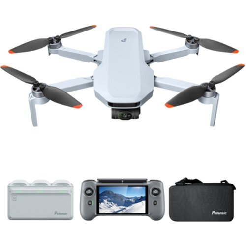 POTENSIC - ATOM 2 FLY MORE COMBO DRONE WITH REMOTE CONTROLLER PTD 1 - GRAY