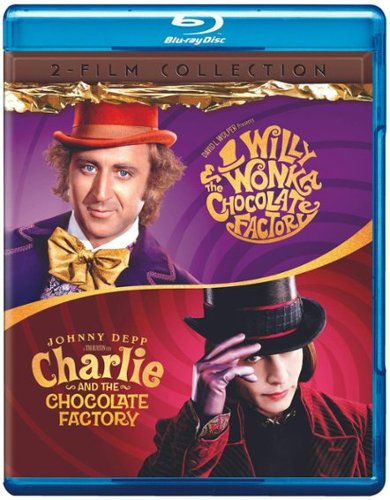  Willy Wonka and the Chocolate Factory/Charlie and the Chocolate Factory 2-Film Collection [Blu-ray]