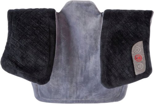 Homedics Vibration neck and shoulder wrap - Gray WORLDWIDE DELIVERY