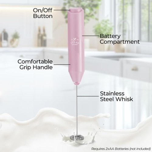 Zulay Kitchen FrothMate Powerful Milk Frother Portable