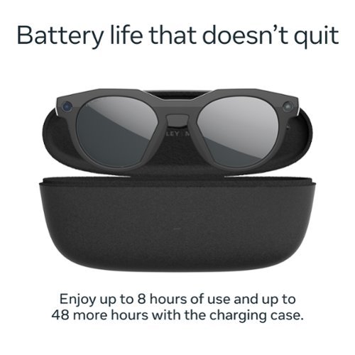 Oakley Meta HSTN glasses - with Meta AI, Audio, Photo, Video Compatibility - Prizm Polarized Lenses - Black WORLDWIDE DELIVERY