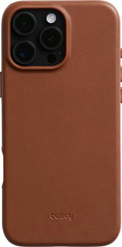 Bellroy - iPhone 16 Pro Max Leather Case - Sienna