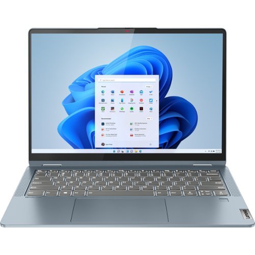  Lenovo - IdeaPad Flex 5 14ALC7 14&quot; Laptop - AMD Ryzen 5 - 8 GB Memory - 256 GB SSD - Stone Blue