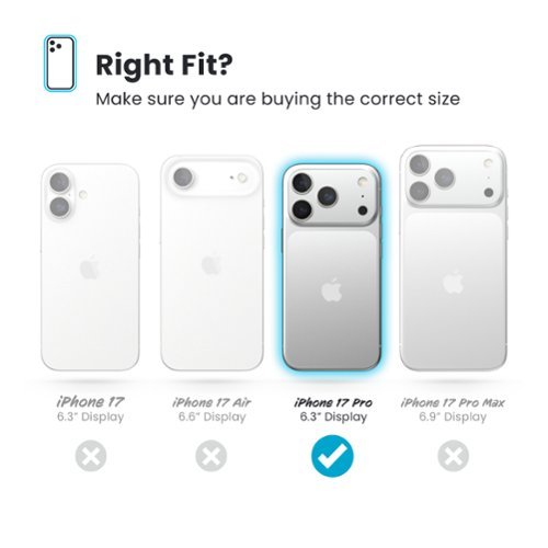 Speck Presidio Perfect Clear with MagSafe Case for Apple iPhone 17 Pro - Clear/Silver HOW TO BUY
