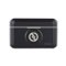 HOLLYLAND - Lark M2 Wireless Lavalier Microphone for Camera PC Laptop Phones, Mini Lapel Microphone Wireless, 48KHz 24Bit, - Black-Front_Standard