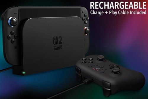 NEXT Wireless Rechargeable Pro Controller for Switch 2 & Switch - Black GLOBAL SHIPPING