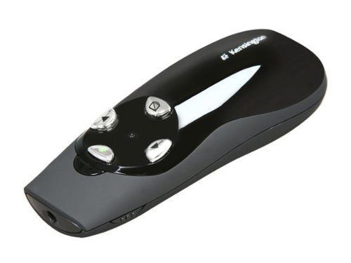 Kensington - K72353US Wireless Presenter Pro with Green Laser Pointer - Black-Front_Standard 