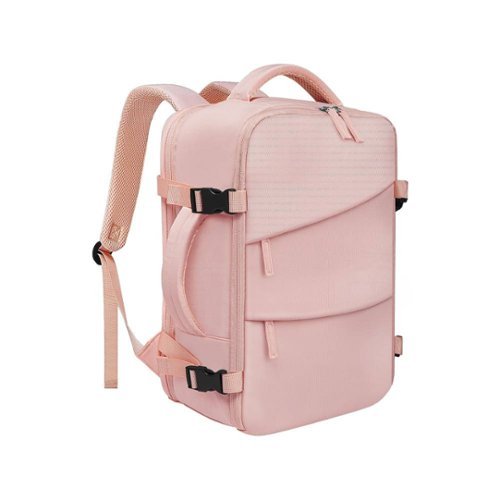 Circus Cirle - Easy-Carry Durable Adventure Backpack - Pink-Front_Standard 