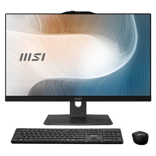 MSI - Modern AM242TP 11M 23.8" Touch-Screen All-In-One - Intel Core i7 - 16 GB Memory - 512 GB SSD - Black-Front_Standard 