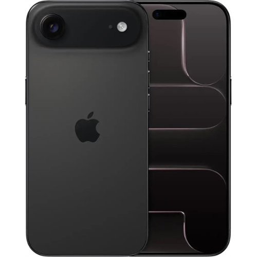 Apple - Refurbished Excellent - iPhone Air 512GB 6.5" 5G Fully Unlocked, Space - Black-Front_Standard 