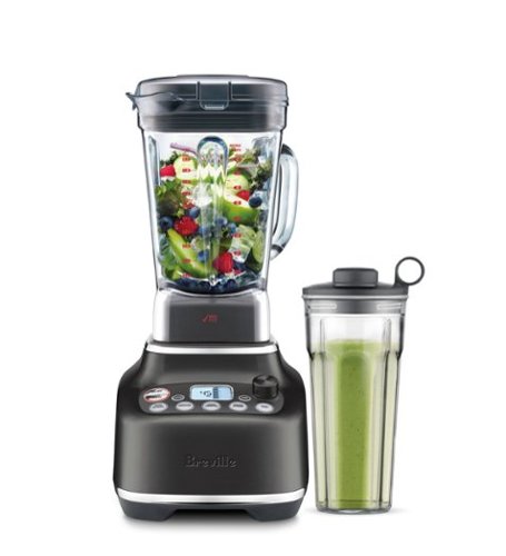Breville - the Super Q Blender, Black Stainless Steel - Black Stainless Steel