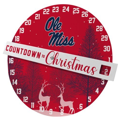 Pegasus - Ole Miss Rebels Countdown to Christmas Wall Sign - Multicolor-Front_Standard 