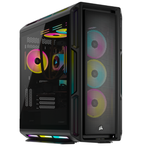 CORSAIR - VENGEANCE a8200 Gaming Desktop-AMD Ryzen 9 9900X-64GB RGB DDR5 6400MHz-NVIDIA GeForce RTX5080-2TB SSD - Black