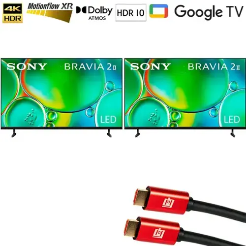 4K Motionflow XR " Dolby HDR 10 HDR ATMOS Google TV SONY BRAVIA 2 SONY BRAVIA 2 LED LED