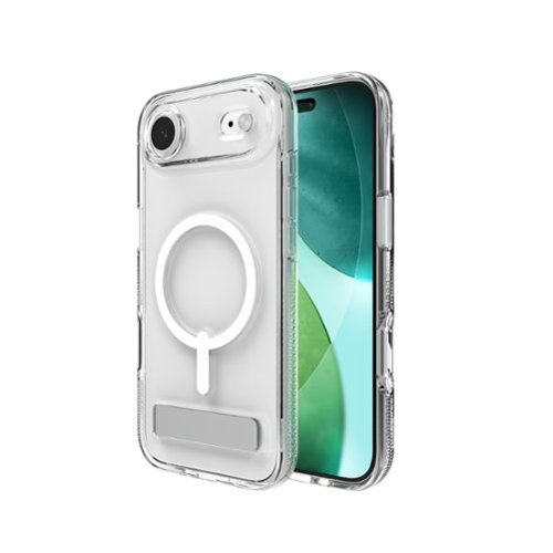 ZAGG Crystal Palace Snap MagSafe Compatible Case w/ Kickstand for Apple iPhone Air - Clear BUY IN SINGAPORE