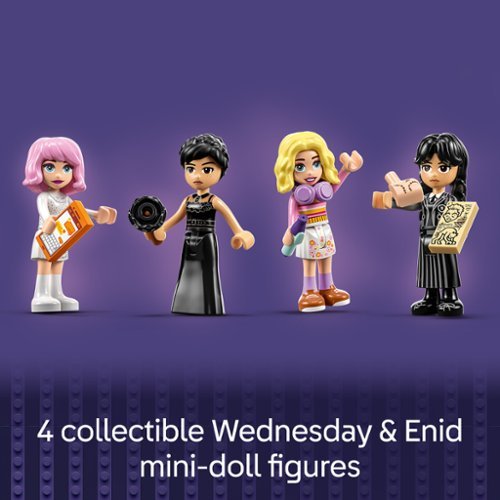 LEGO Wednesday: Wednesday & Enid’s Dorm Room Building Set with Dolls 76781 WORLDWIDE DELIVERY