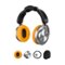 Dyson - OnTrac Customizable Active Noise-Cancelling Headphones - Aluminum-Front_Standard