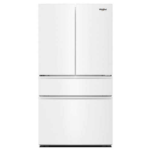  Whirlpool - 36 in. Wide 30 cu. ft. Family-Sized Capacity French Door Refrigerator with Flexible Temperature Drawer - White