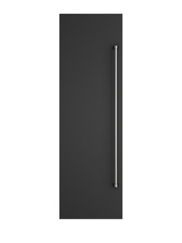 Viking - 24"W Column Door Panel w/Pro-style handle - Cast Black-Front_Standard 