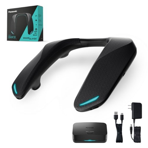 Panasonic SoundSlayer™ Wireless Wearable Gaming Speaker with HDMI