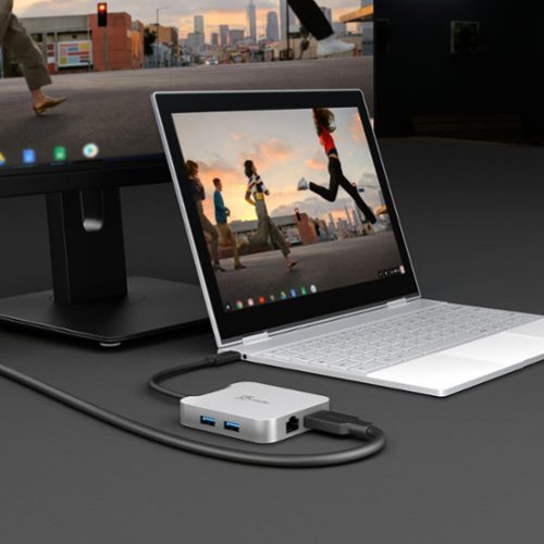 j5create 4k60 Elite USB-C PD Multi-Port Adapter - Silver WHERE TO BUY