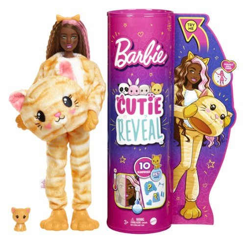  Barbie - Cutie Reveal Doll - Kitty