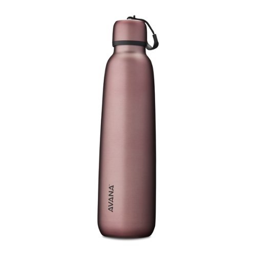 Avana Ashbury Insulated Stainless Steel 24 oz. Water Bottle - Mauve INTERNATIONAL SHIPPING