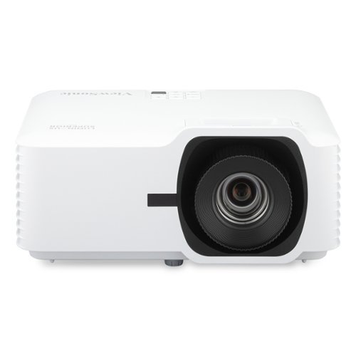 ViewSonic - Refurbished Excellent - LS741HD 5000 Lumens 1080p Laser Installation Projector (CR) - White-Front_Standard 