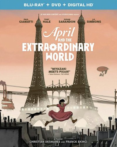  April and the Extraordinary World [Includes Digital Copy] [Blu-ray/DVD] [2 Discs] [2015]