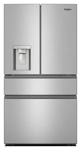 Front. Whirlpool - 29 Cu. Ft. Family-Sized Capacity French Door Refrigerator with Flexible Temperature Drawer - Fingerprint-Resistant Stainless Finish.