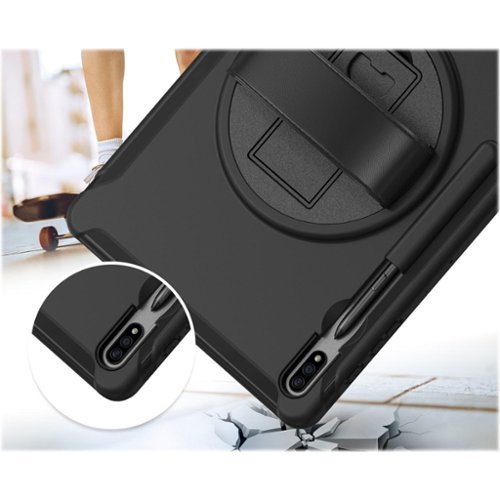 SaharaCase PROTECTION Hand Strap Series Case for Samsung Galaxy Tab S8 Ultra - Black BUY IN EUROPE