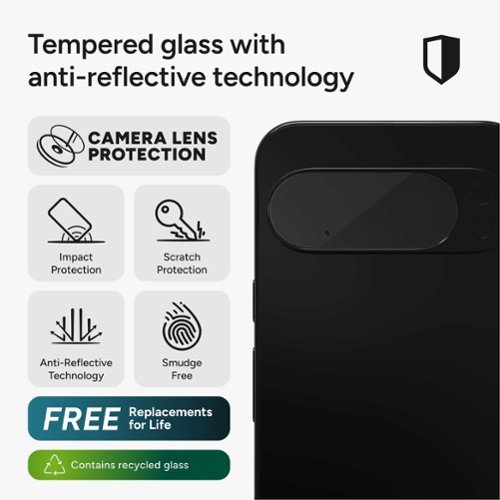 ZAGG InvisibleShield Glass Elite Anti-Reflective Lens Protector for Google Pixel 10 Pro XL - Clear WORLDWIDE DELIVERY