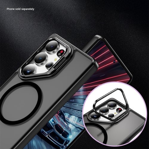 SaharaCase Venture Series Kickstand Case for Samsung Galaxy S25 Ultra - Scorpion Black GLOBAL SHIPPING