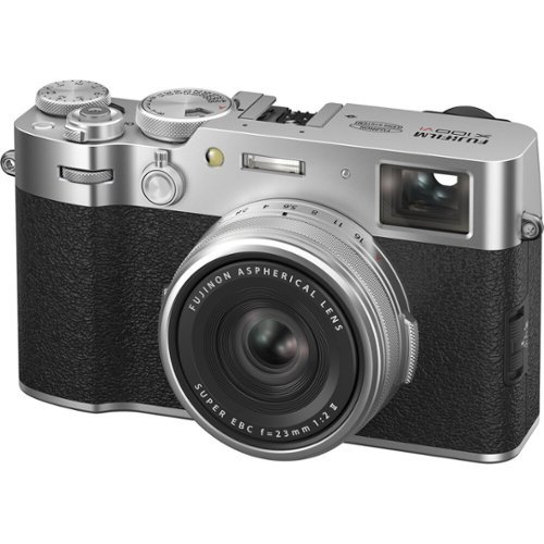 Fujifilm - X100VI Digital Camera (Silver) - 16821822-Front_Standard 
