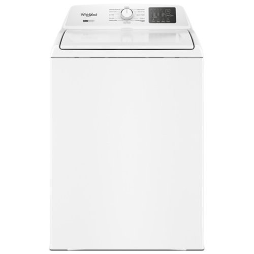 Whirlpool - 4.2-4.3 Cu. Ft. High-Efficiency Top Load Washer with 2-in-1 Removable Agitator - White