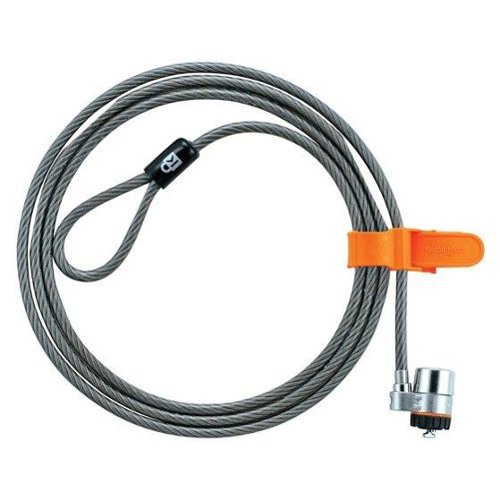 Kensington - MicroSaver Keyed Laptop Lock Patented T-Bar Carbon Steel 6ft Cable Universal Security Slot Compatibility K64068F-Front_Standard 