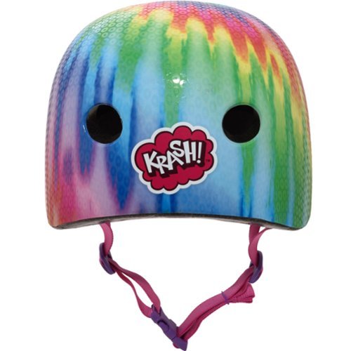 Raskullz Krash Free Spirit Helmet for Bike and Scooter - Youth - Tie Dye GLOBAL SHIPPING