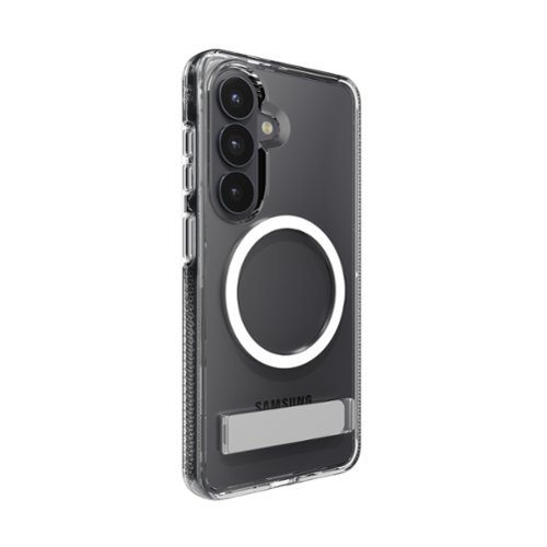 ZAGG Crystal Palace Snap Magnetic Case with Kickstand for Samsung Galaxy S26 - Clear BUY IN QATAR