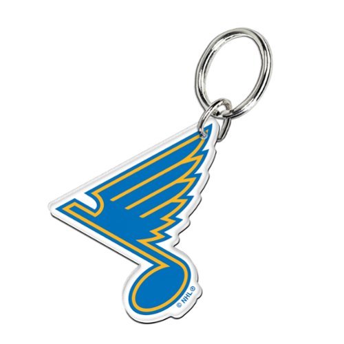 WinCraft - St. Louis Blues Premium Acrylic Core Key Ring - Multicolor-Front_Standard 